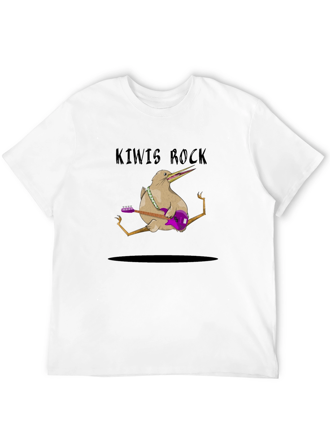 Kiwi Bird Rock Band T-Shirt