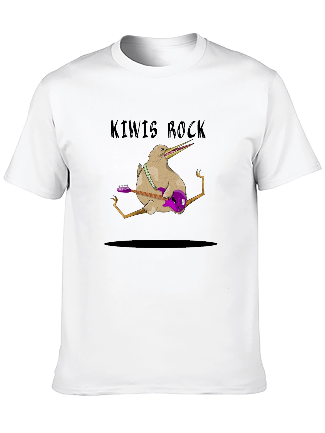 Kiwi Bird Rock Band T-Shirt