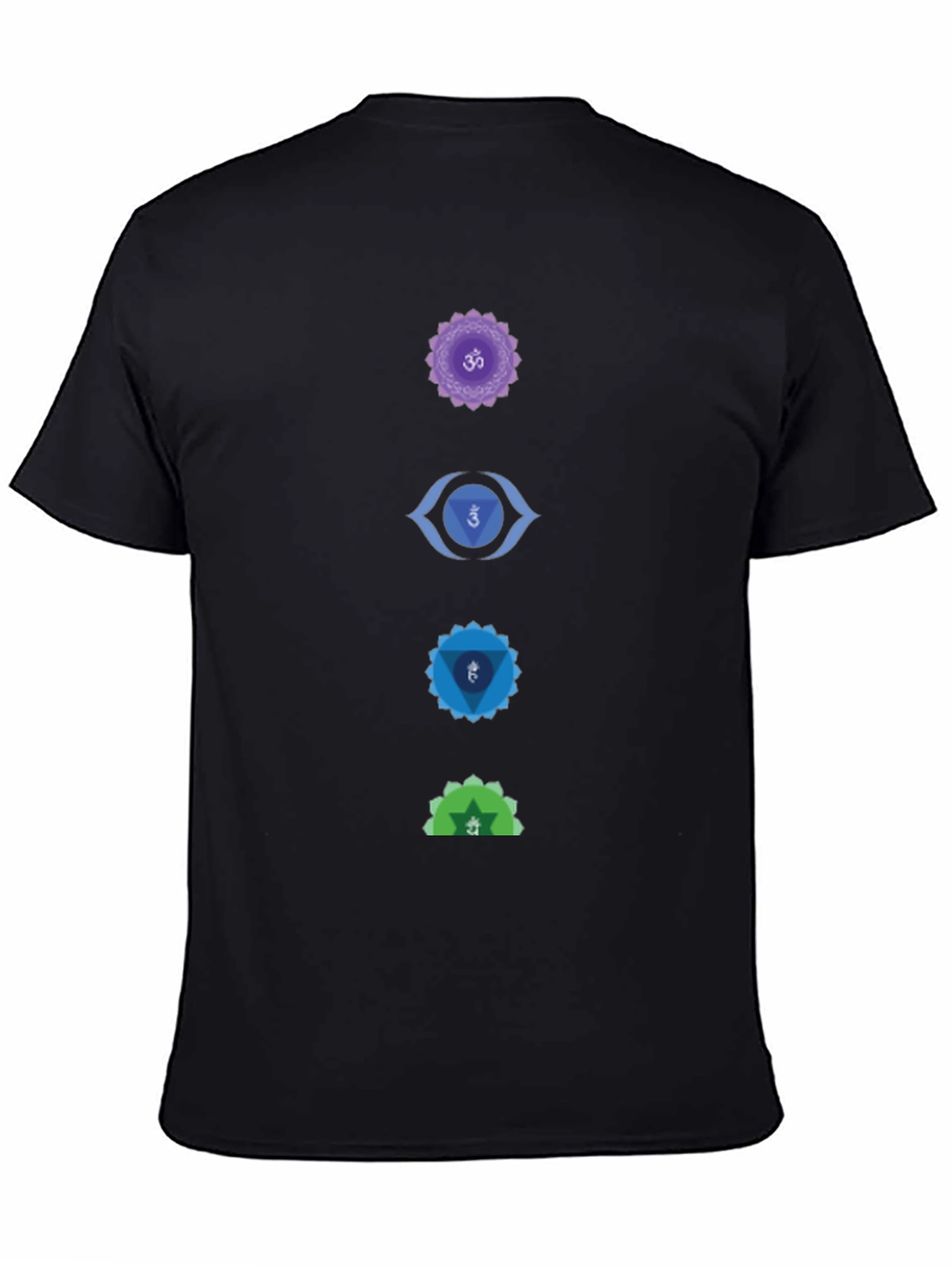Chakra Symbol Graphic Tee - Spiritual Yoga Shirt