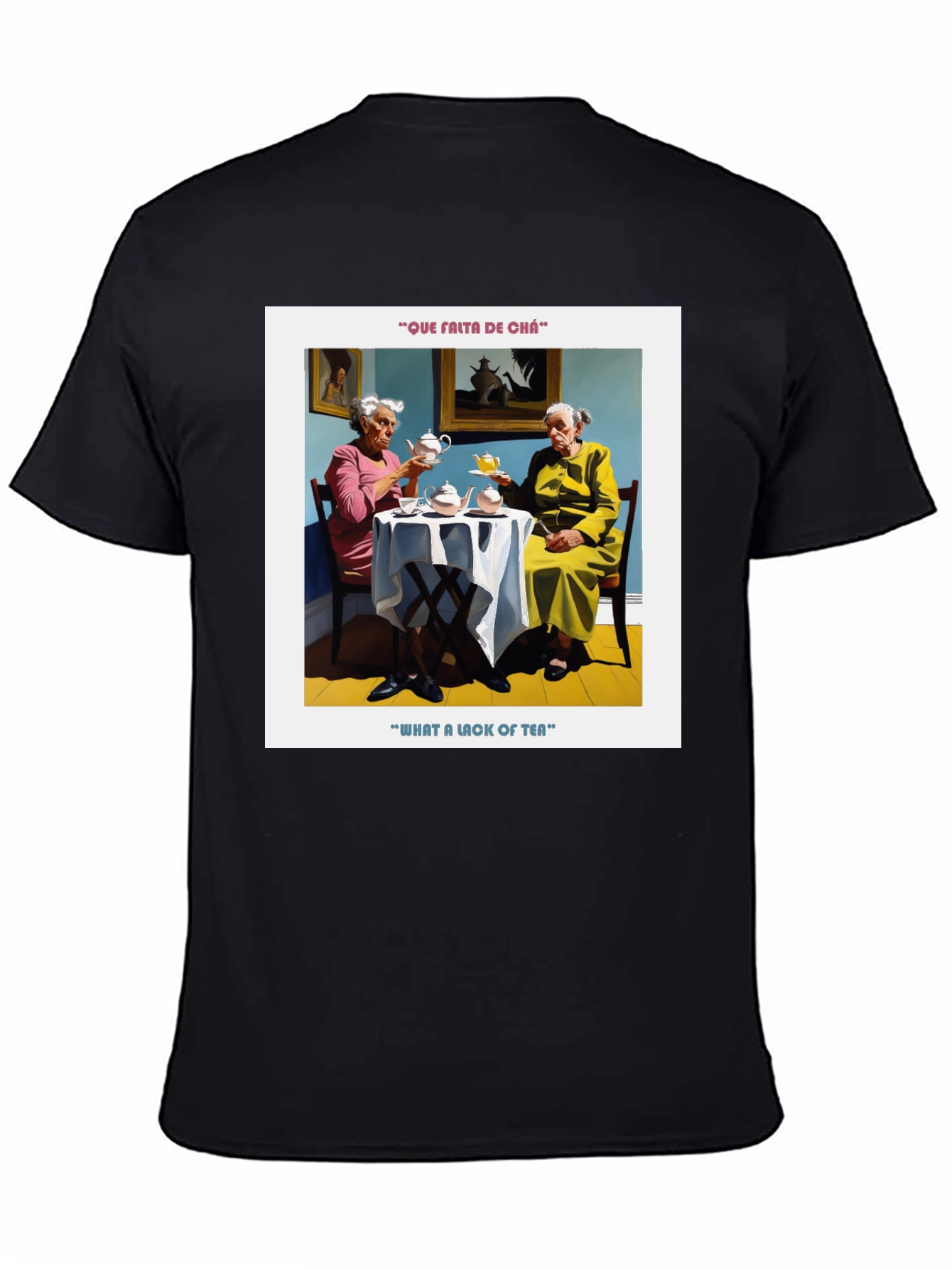 Quirky Lack of Tea Graphic T-Shirt
