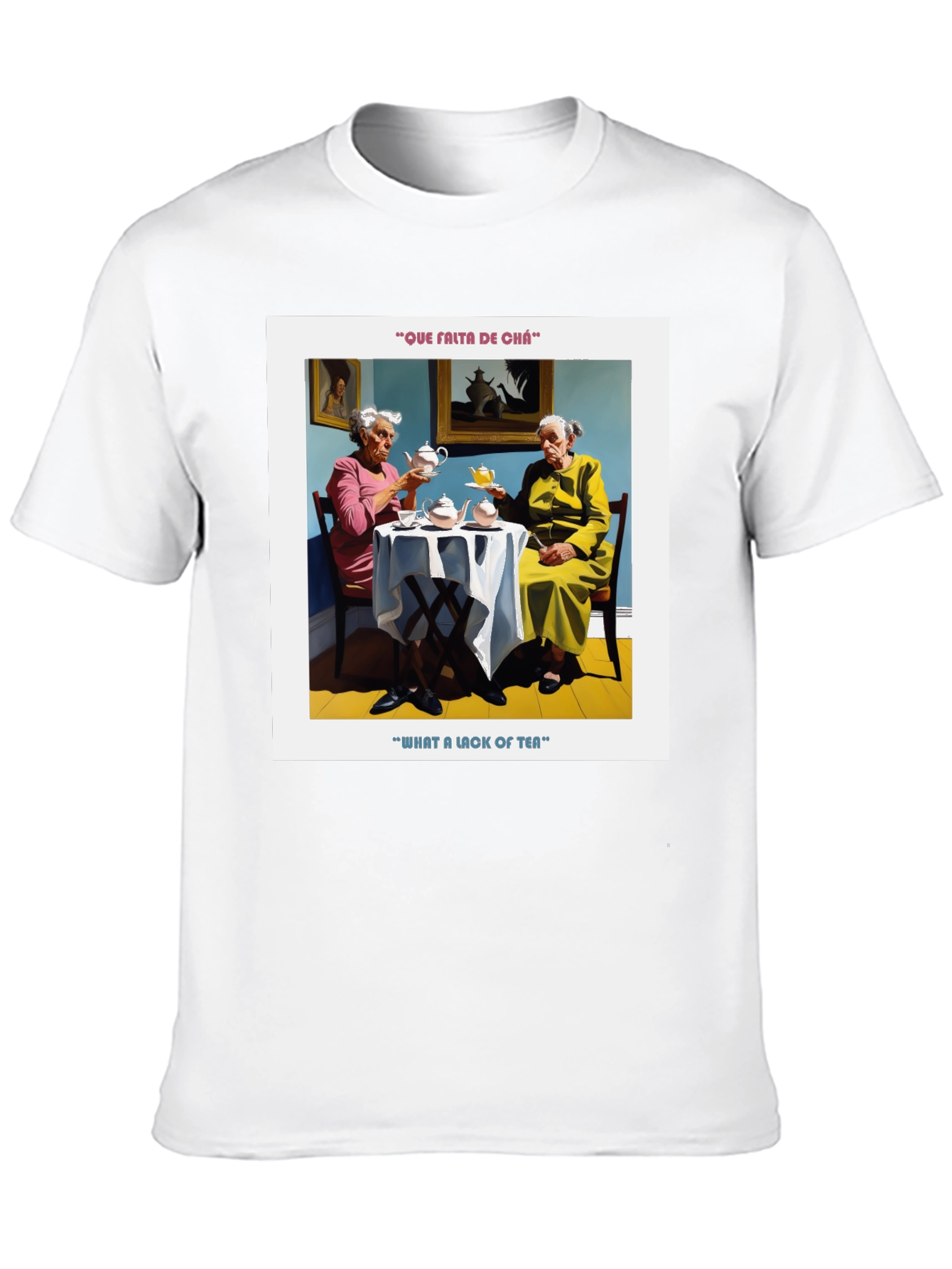 Quirky Lack of Tea Graphic T-Shirt