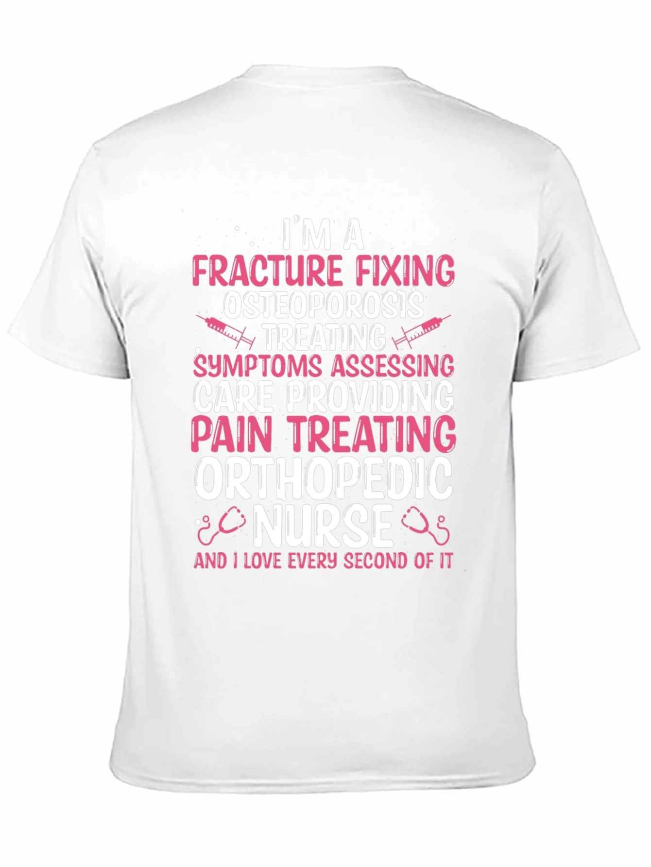 Orthopedic Nurse T-Shirt - Fracture Fixing Design