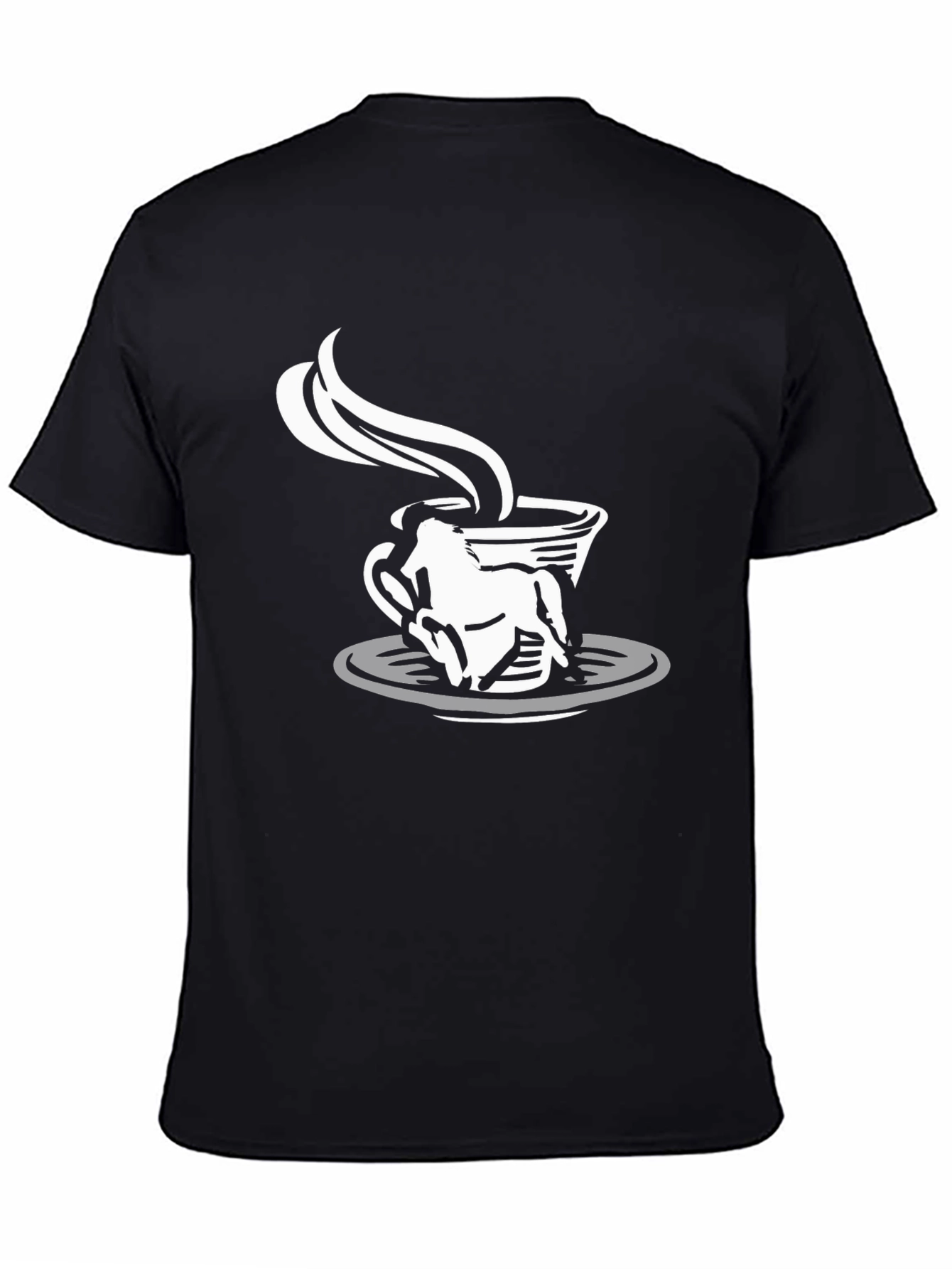 Black Coffee Cup Graphic Tee