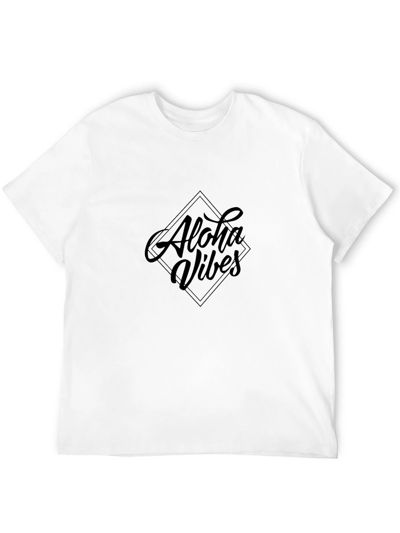 Aloha Vibes Black T-Shirt - Mens