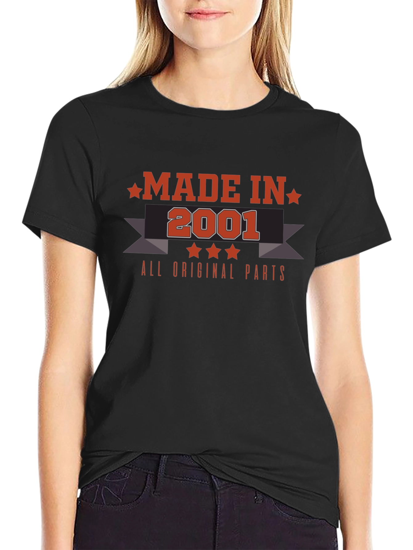 Made in 2001 T-Shirt - All Original Parts