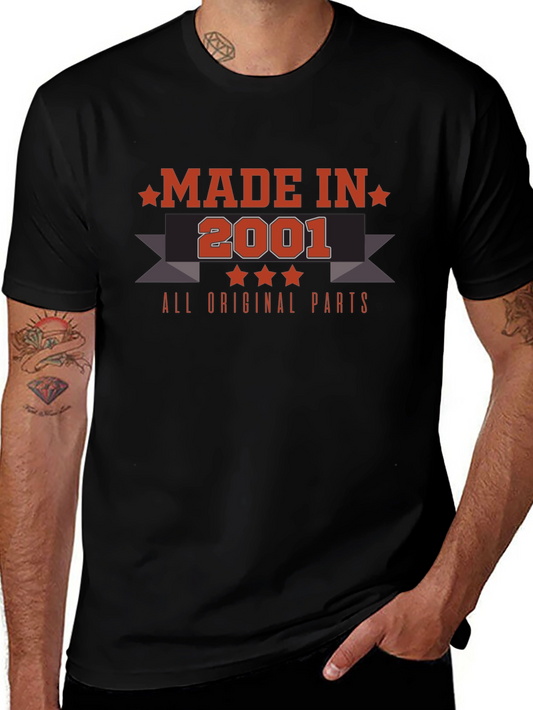 Made in 2001 T-Shirt - All Original Parts