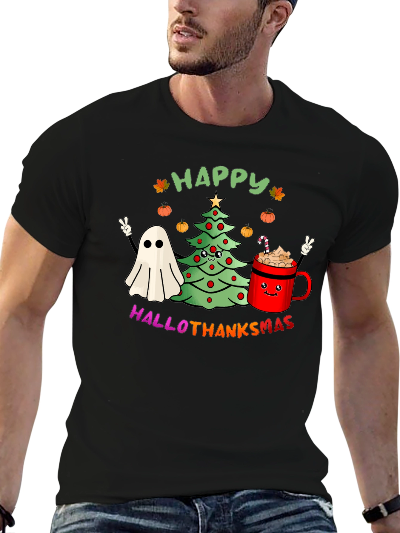 Happy Hallothanksmas T-Shirt