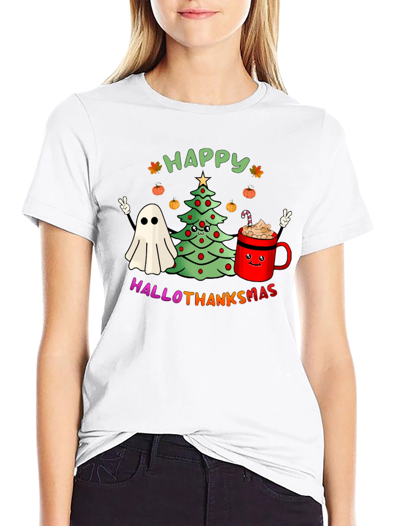 Happy Hallothanksmas T-Shirt