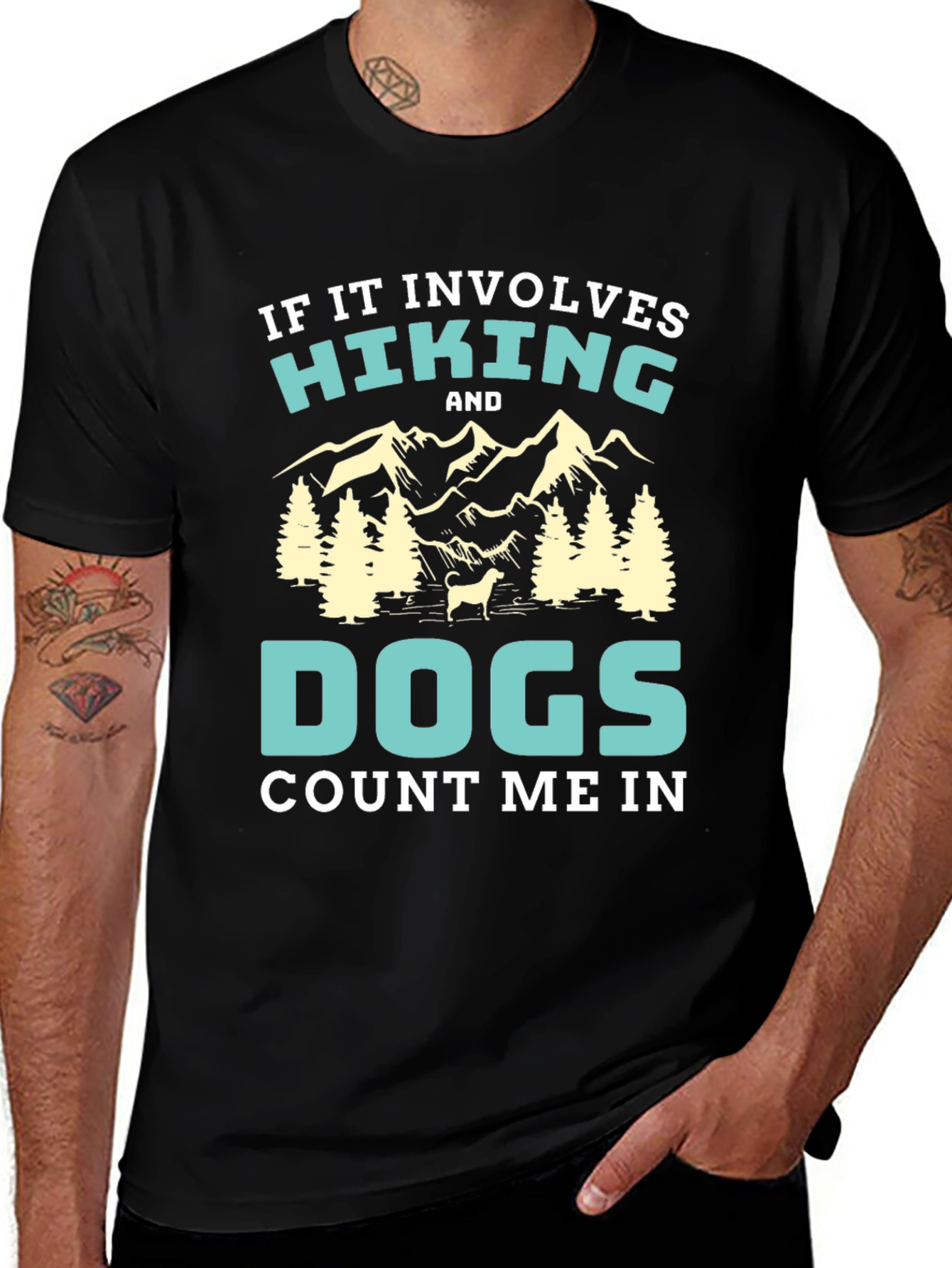 Hiking and Dogs T-Shirt