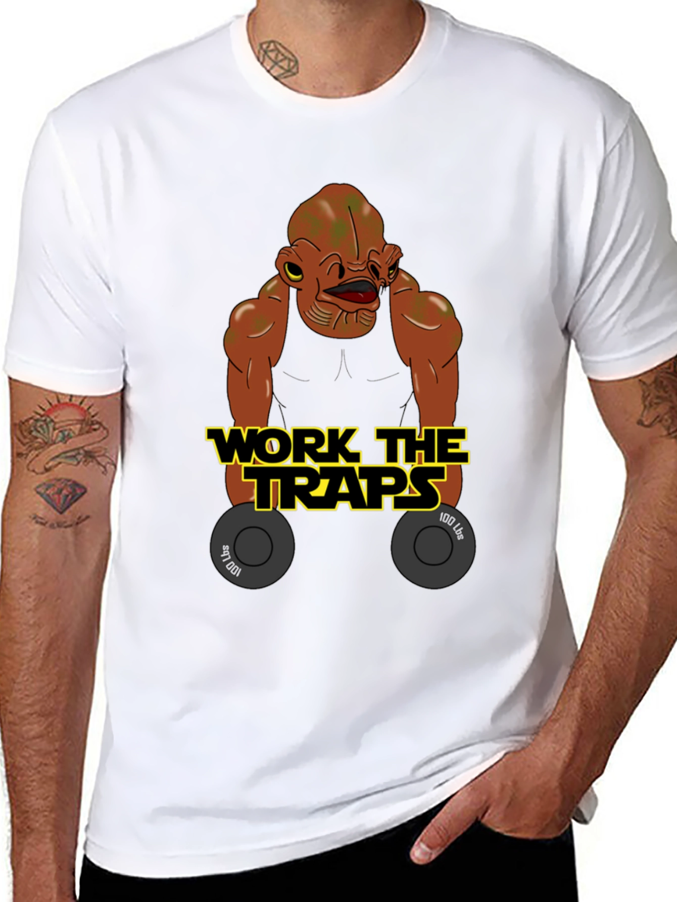 Work The Traps Ackbar T-Shirt