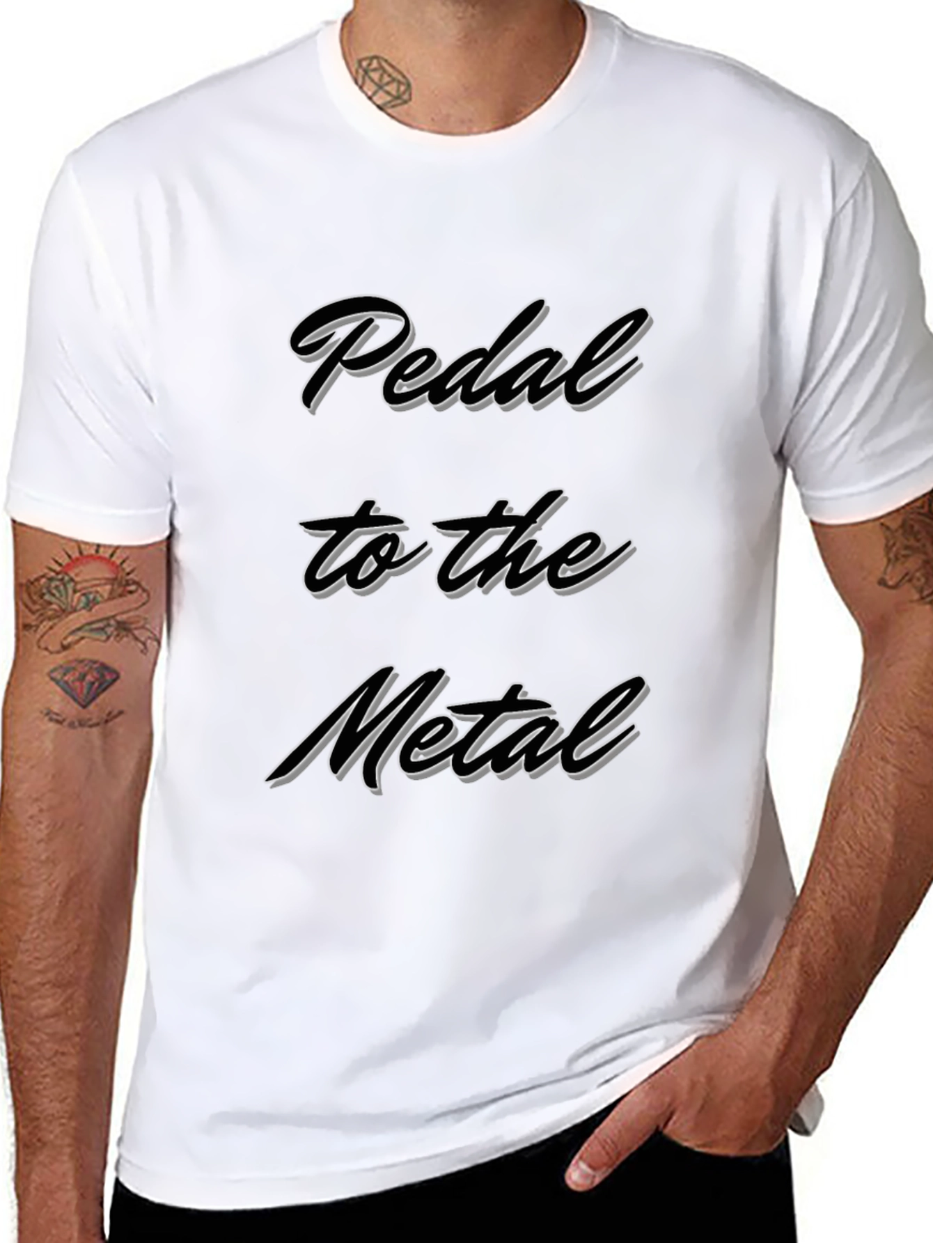 Pedal to the Metal Graphic T-Shirt