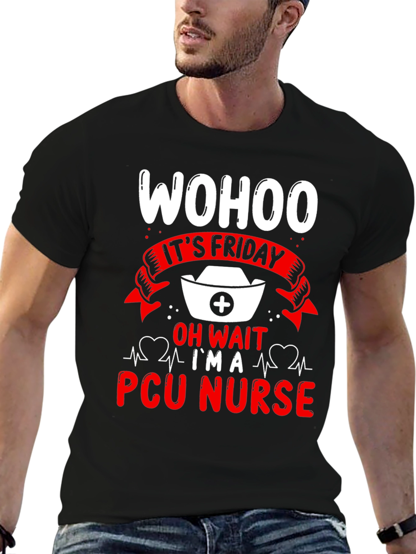 Wohoo Its Friday PCU Nurse T-Shirt