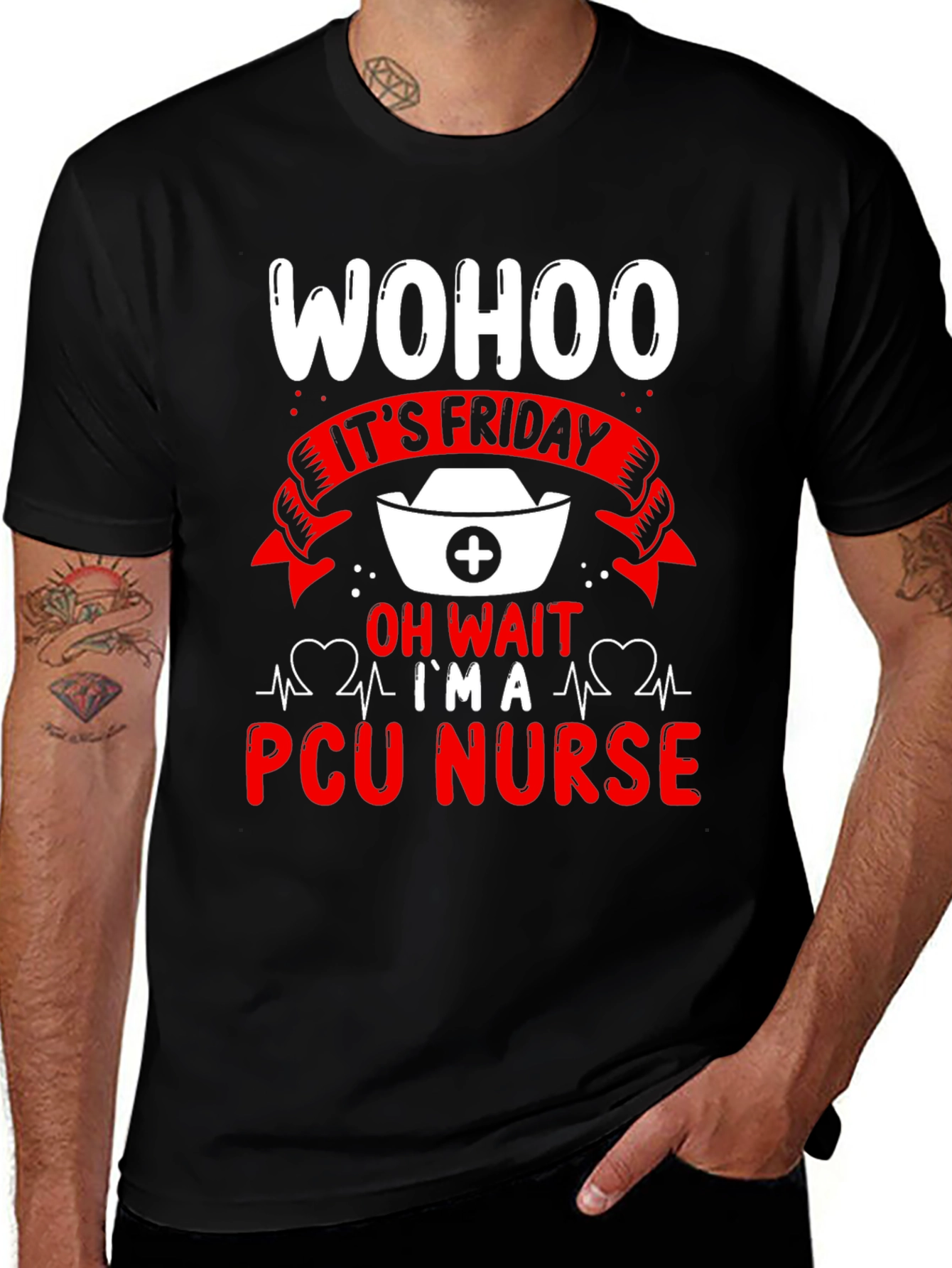 Wohoo Its Friday PCU Nurse T-Shirt