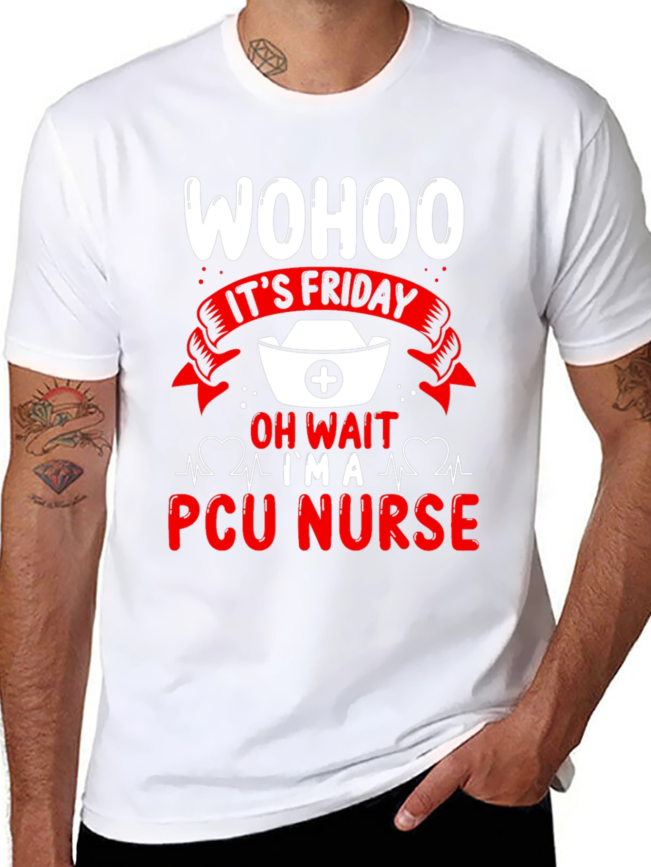 Wohoo Its Friday PCU Nurse T-Shirt