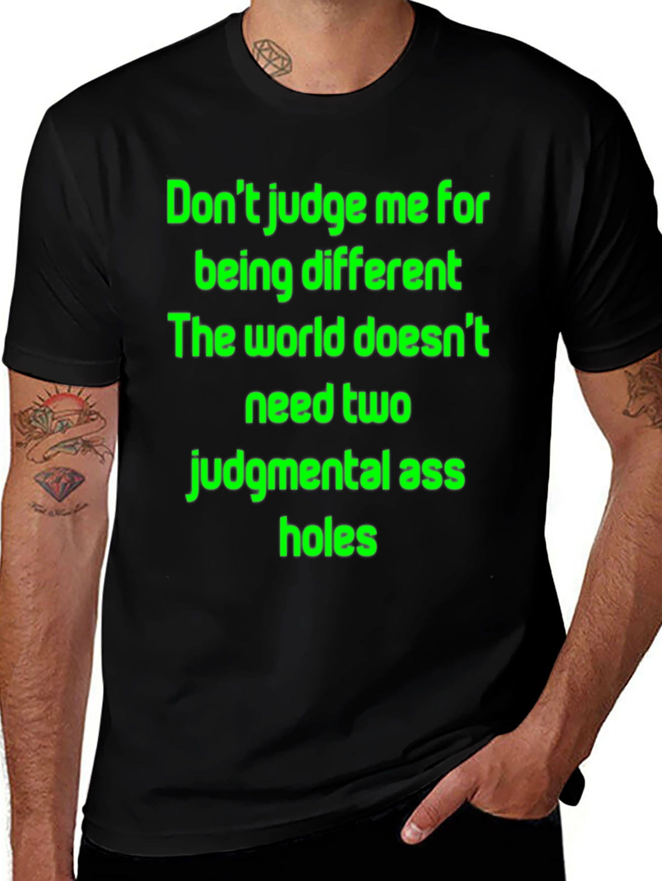 Funny Statement T-Shirt: Dont Judge Me