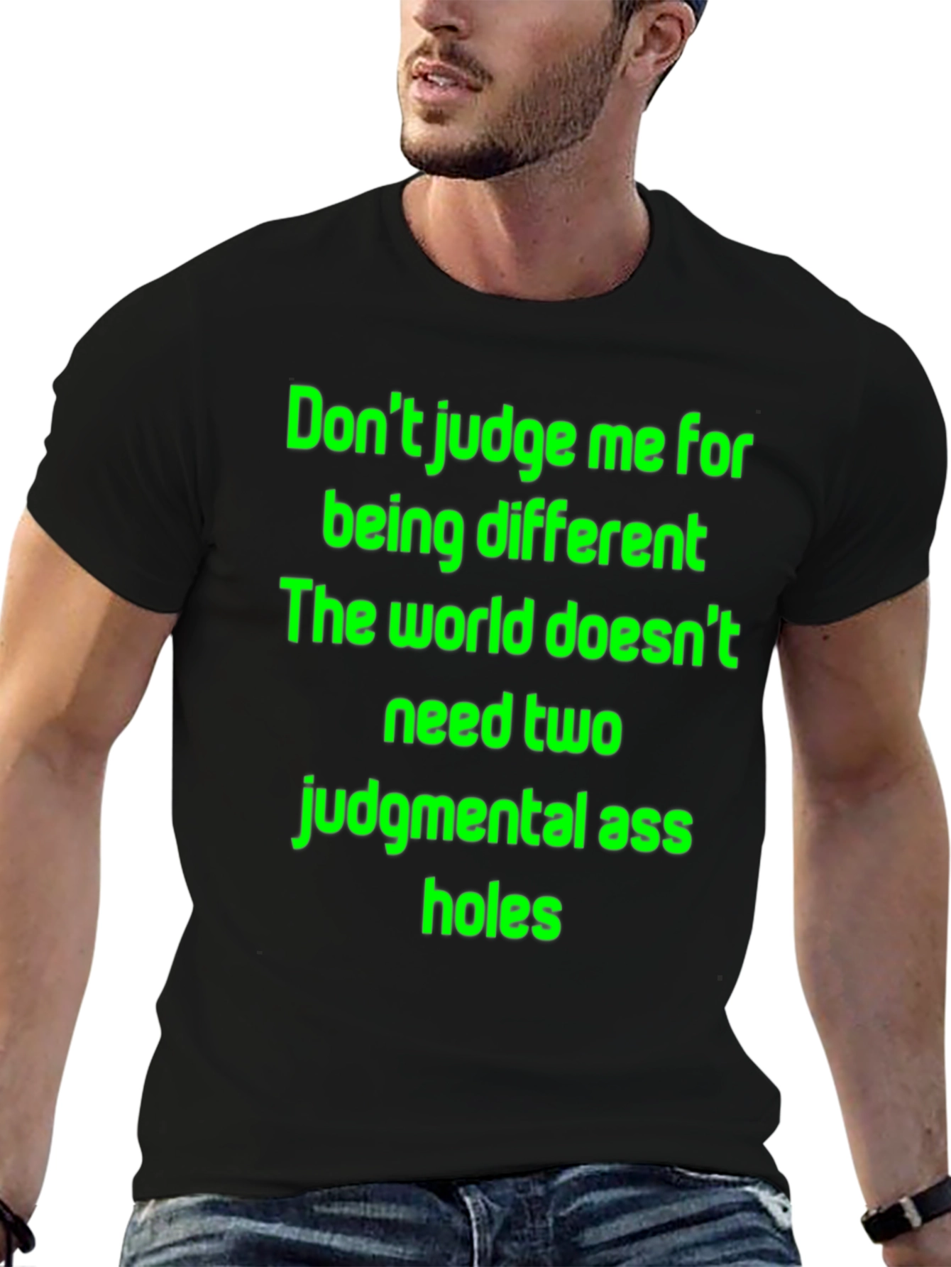 Funny Statement T-Shirt: Dont Judge Me