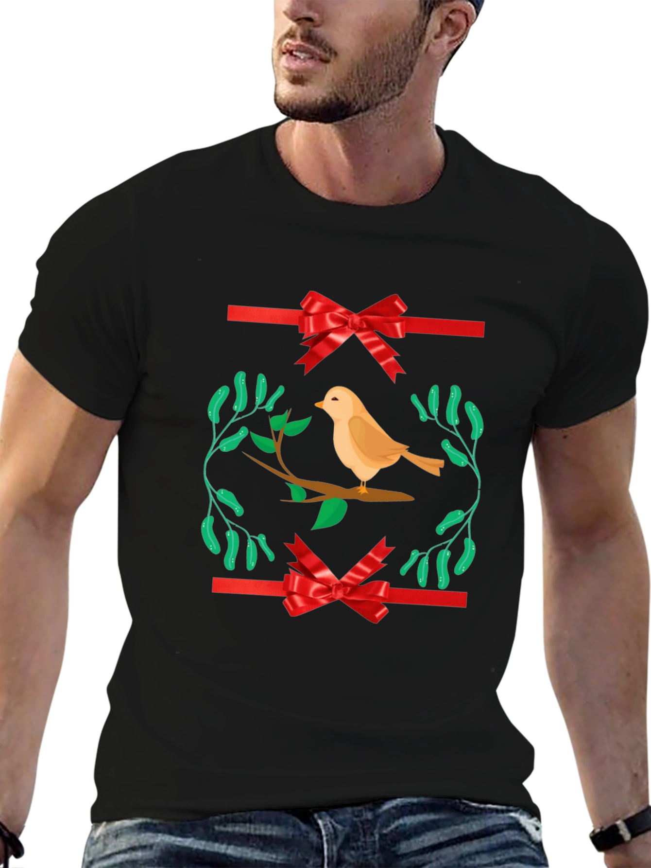 Bird on Branch Graphic Tee