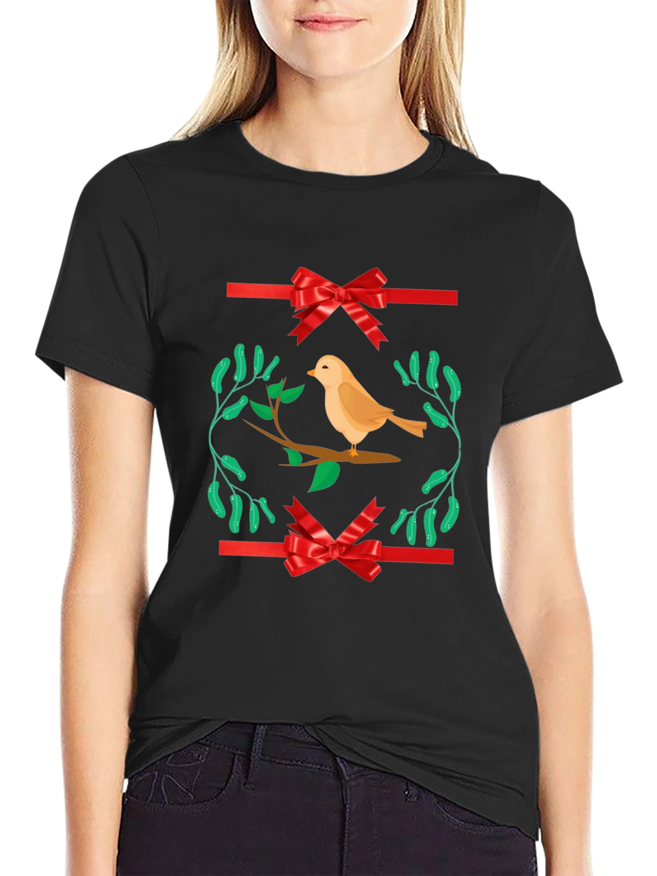 Bird on Branch Graphic Tee