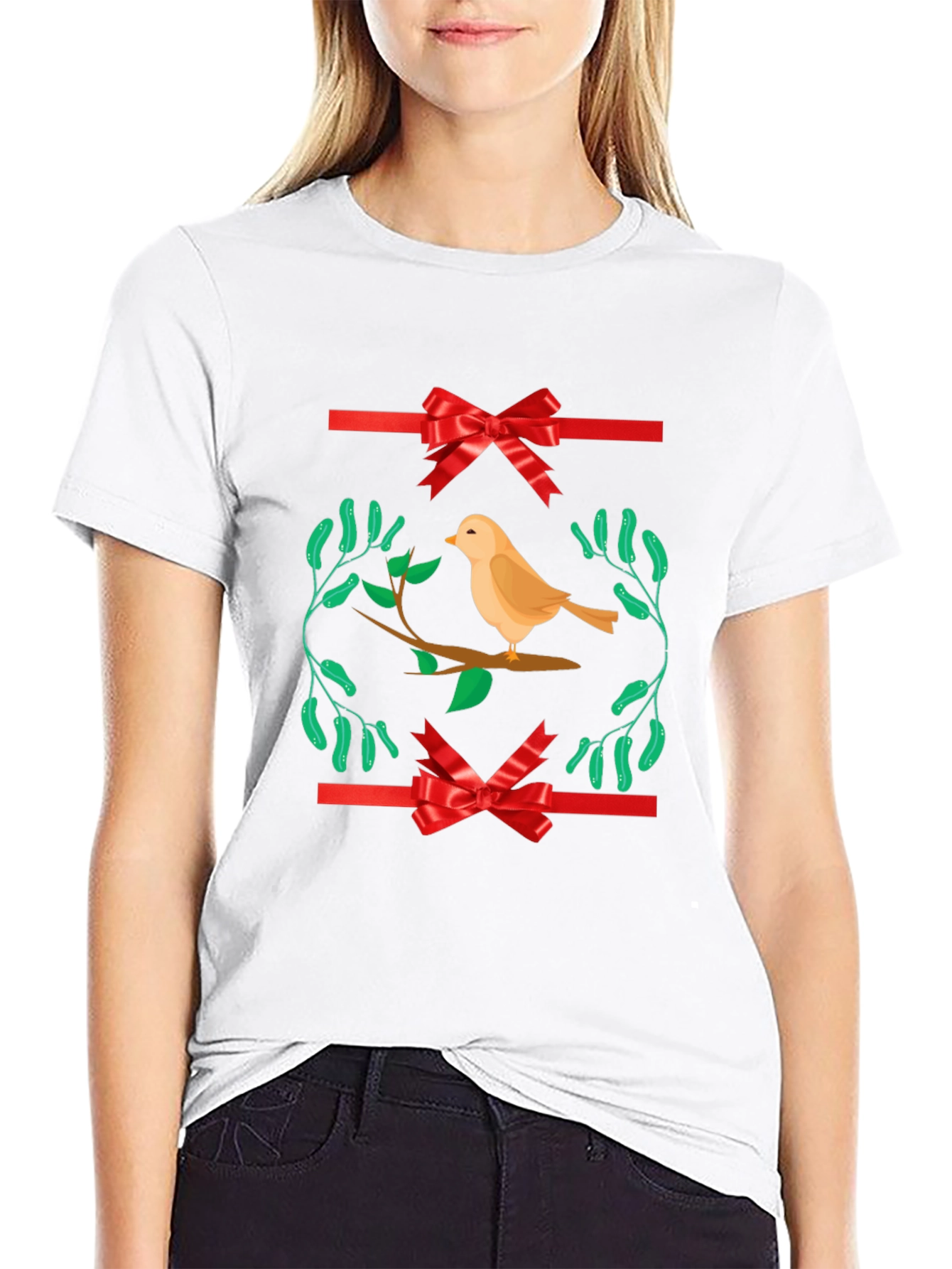 Bird on Branch Graphic Tee