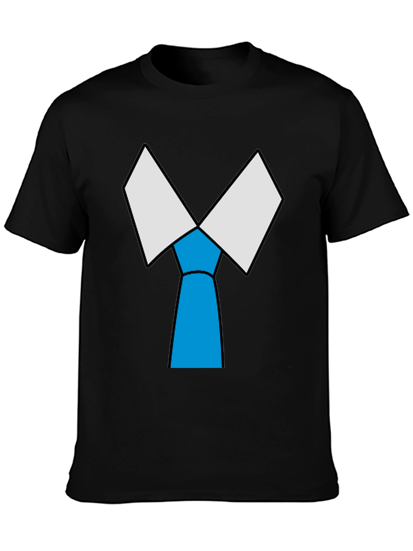 Novelty Tie T-Shirt - Funny Graphic Tee