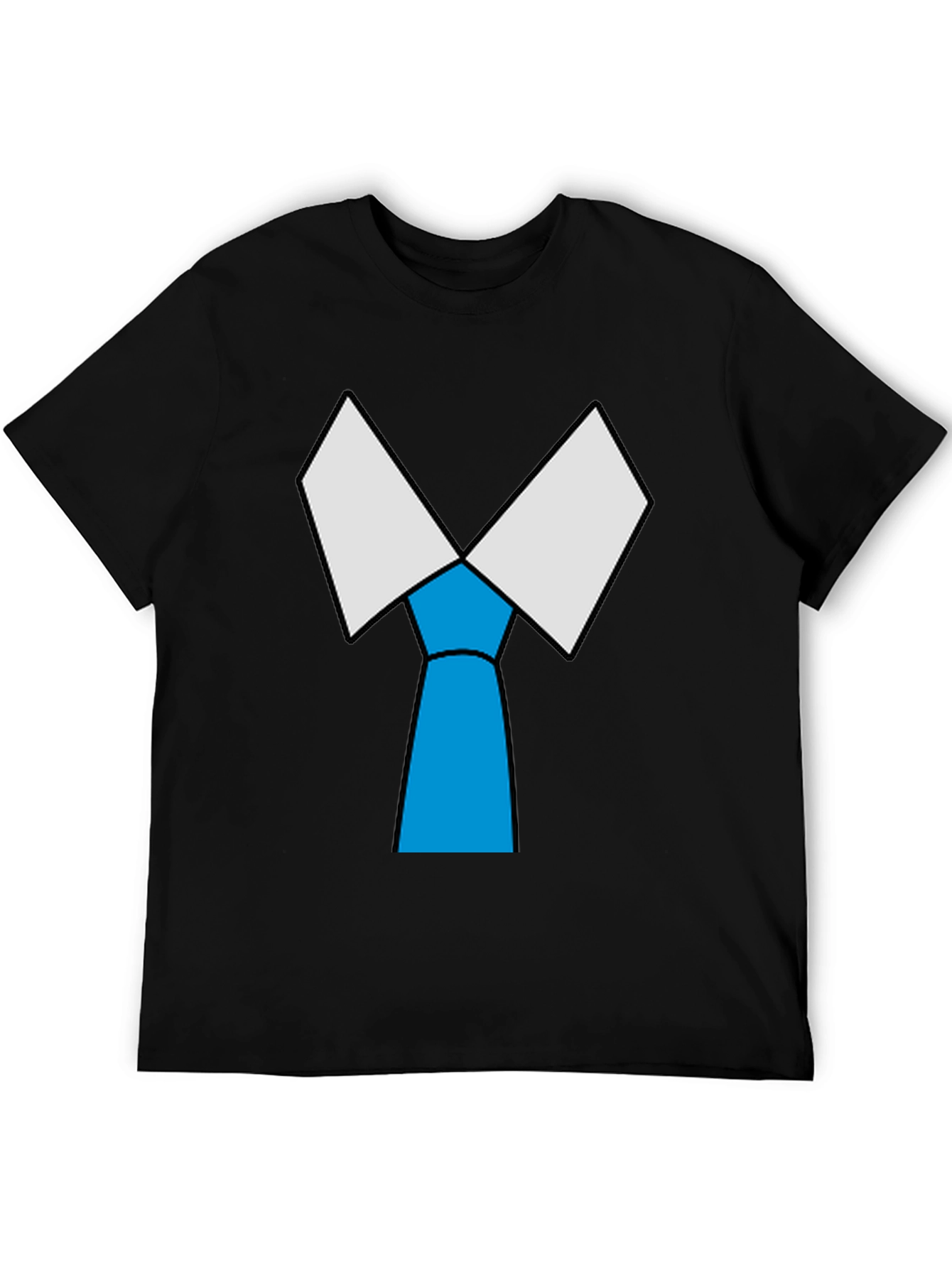 Novelty Tie T-Shirt - Funny Graphic Tee