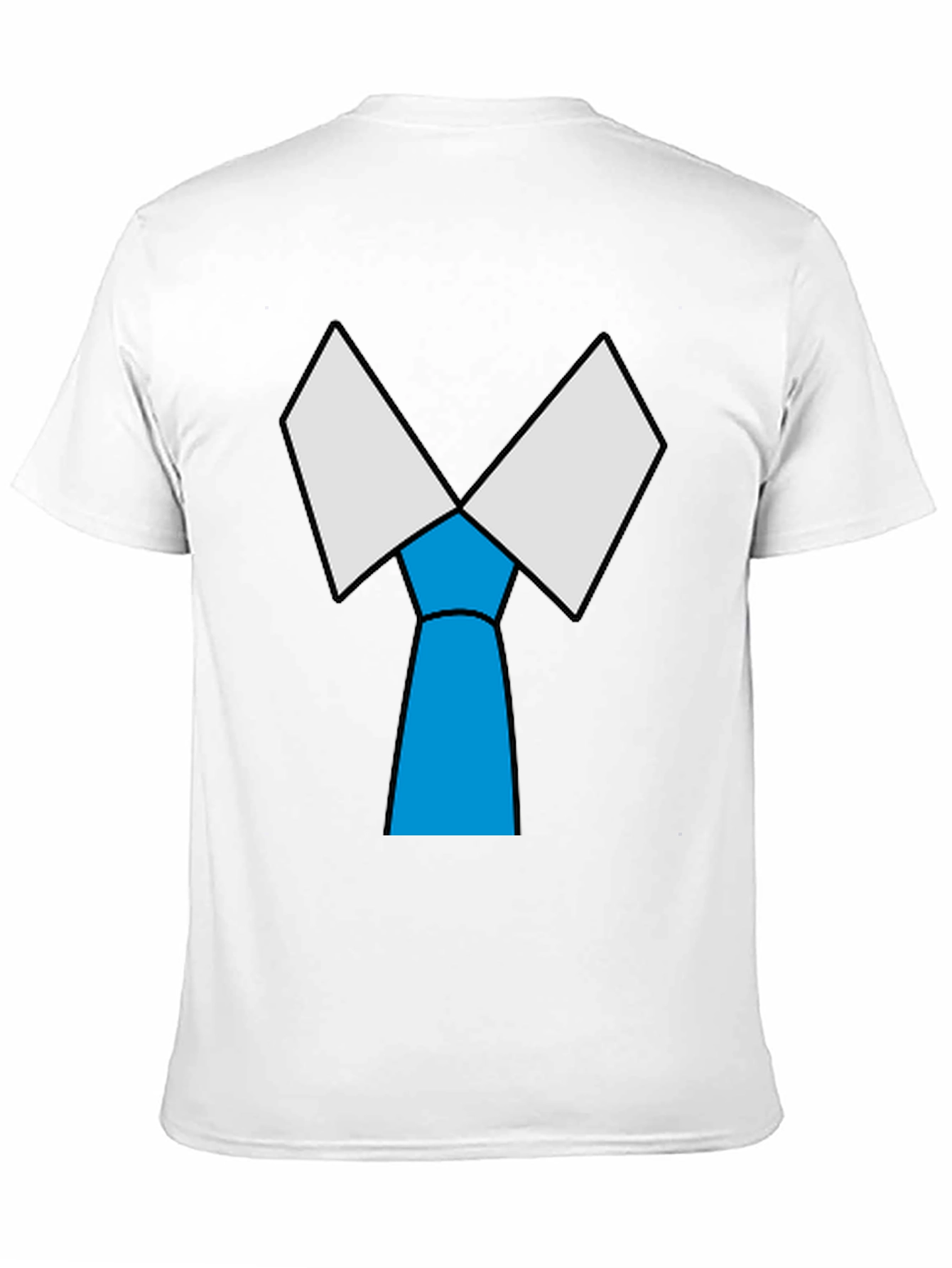 Novelty Tie T-Shirt - Funny Graphic Tee