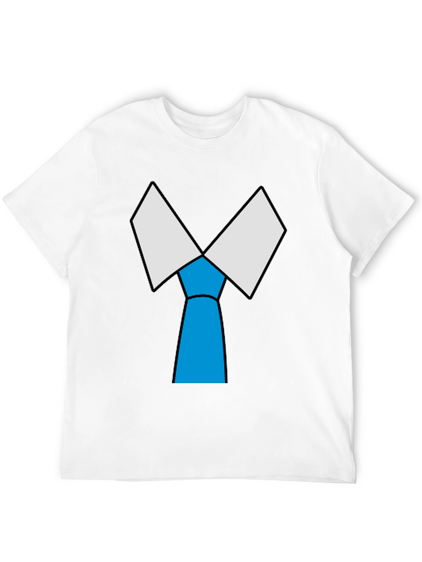 Novelty Tie T-Shirt - Funny Graphic Tee