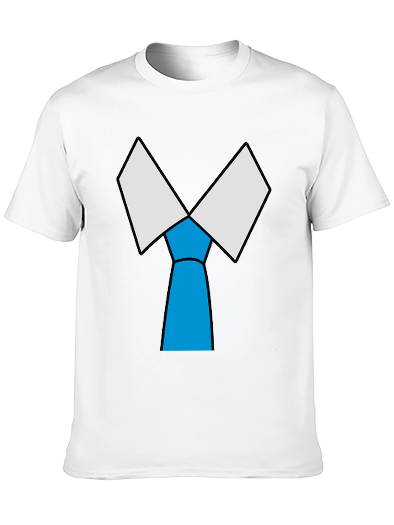 Novelty Tie T-Shirt - Funny Graphic Tee