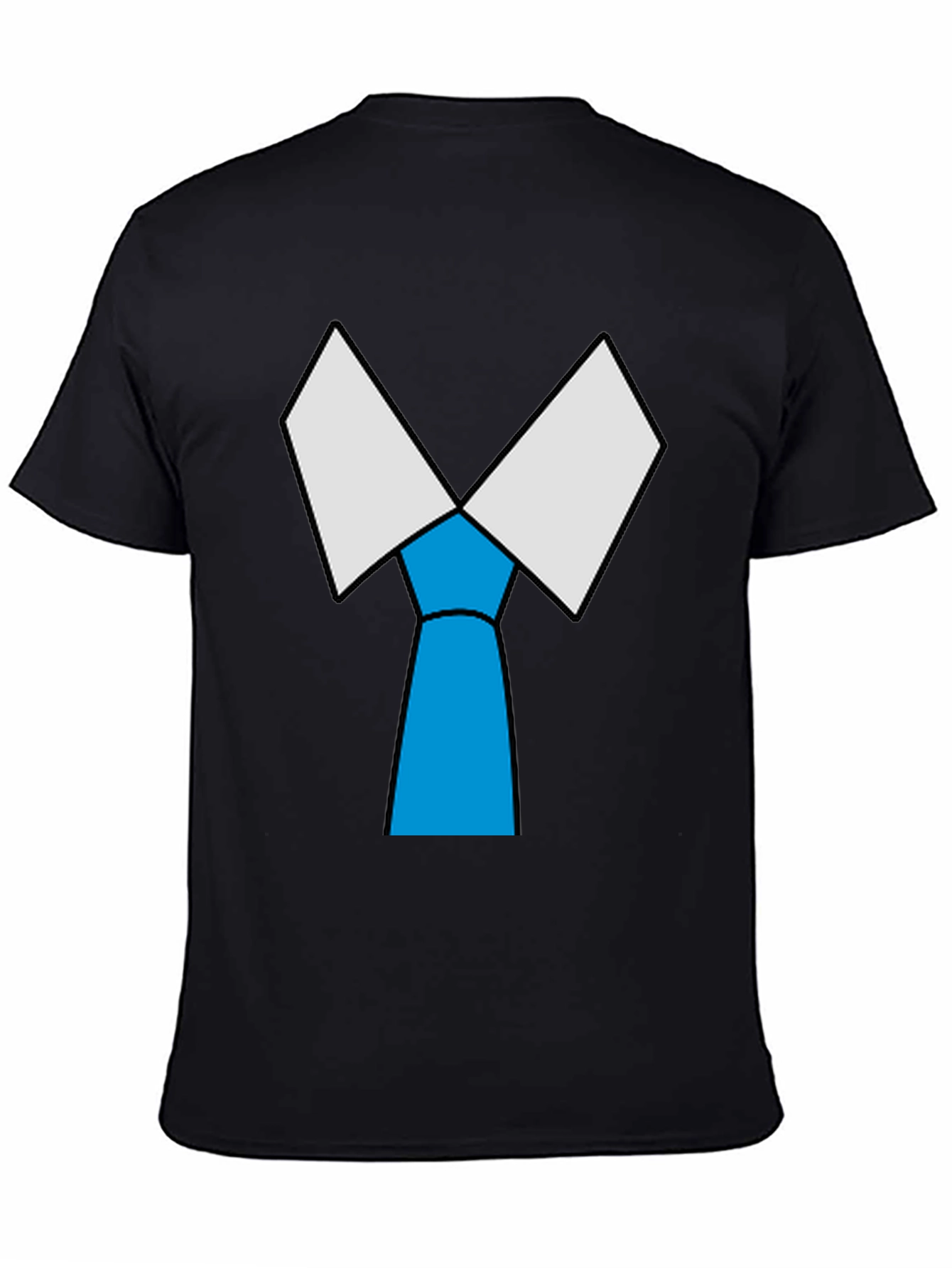 Novelty Tie T-Shirt - Funny Graphic Tee