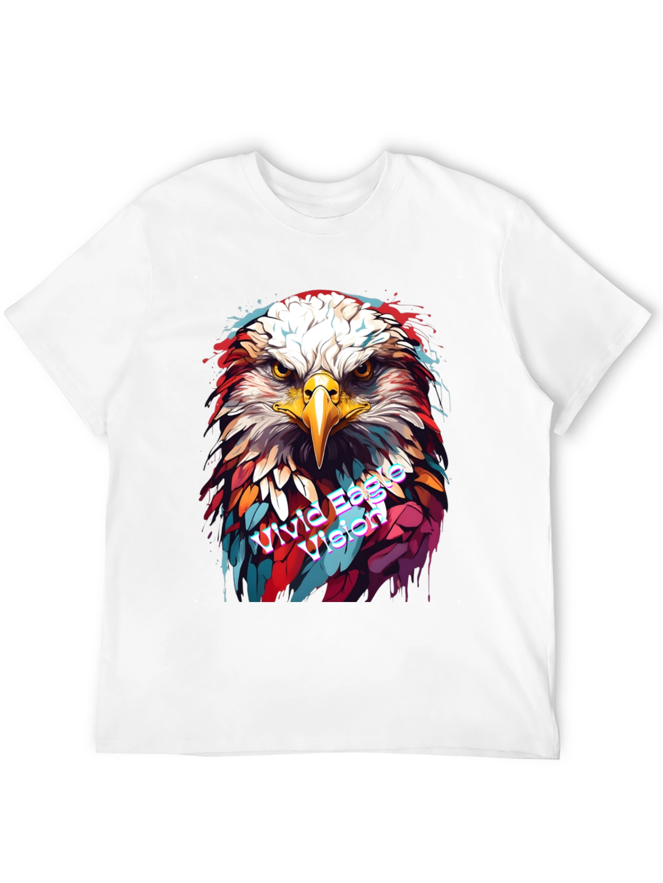 Vivid Eagle Vision Graphic Tee