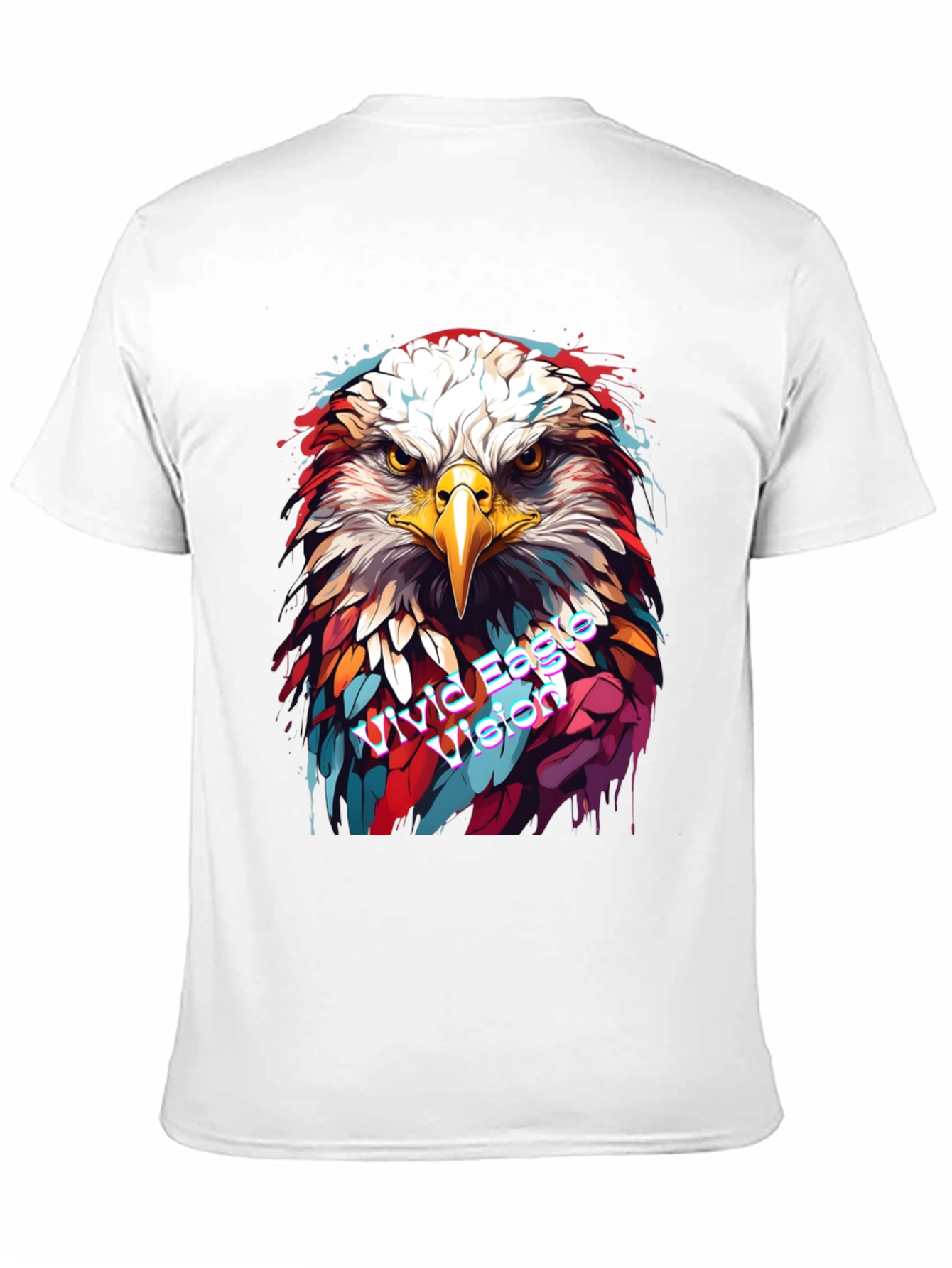 Vivid Eagle Vision Graphic Tee