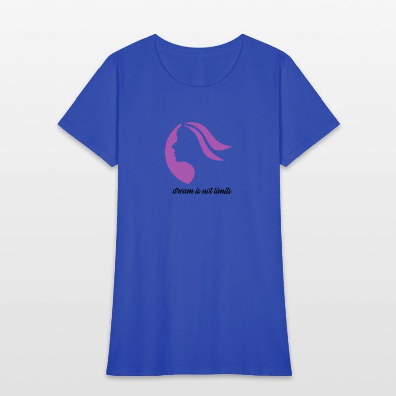 Hair beauty women logo design in T shirt
