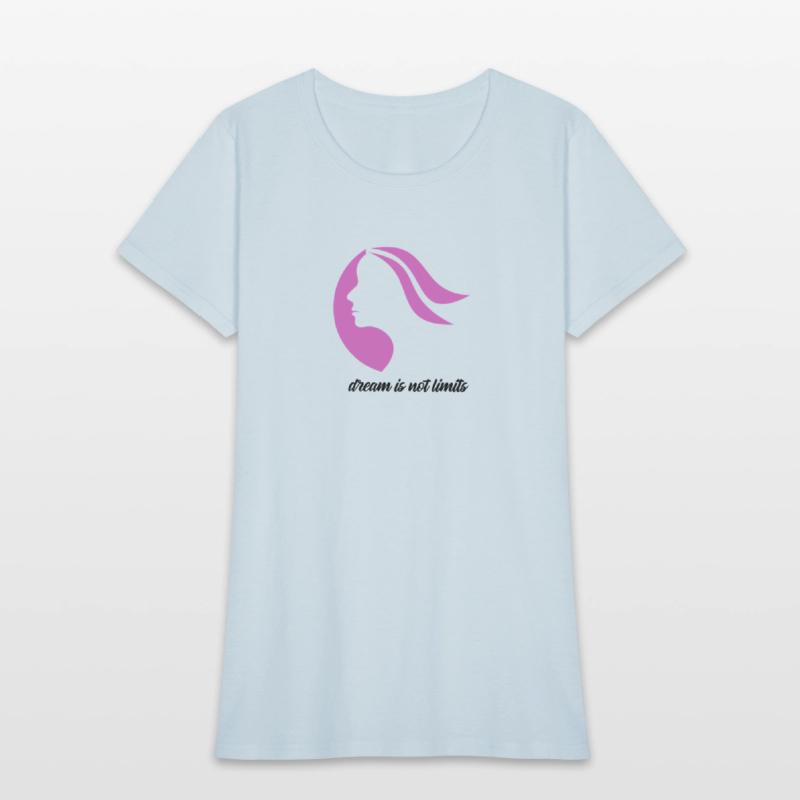 Hair beauty women logo design in T shirt