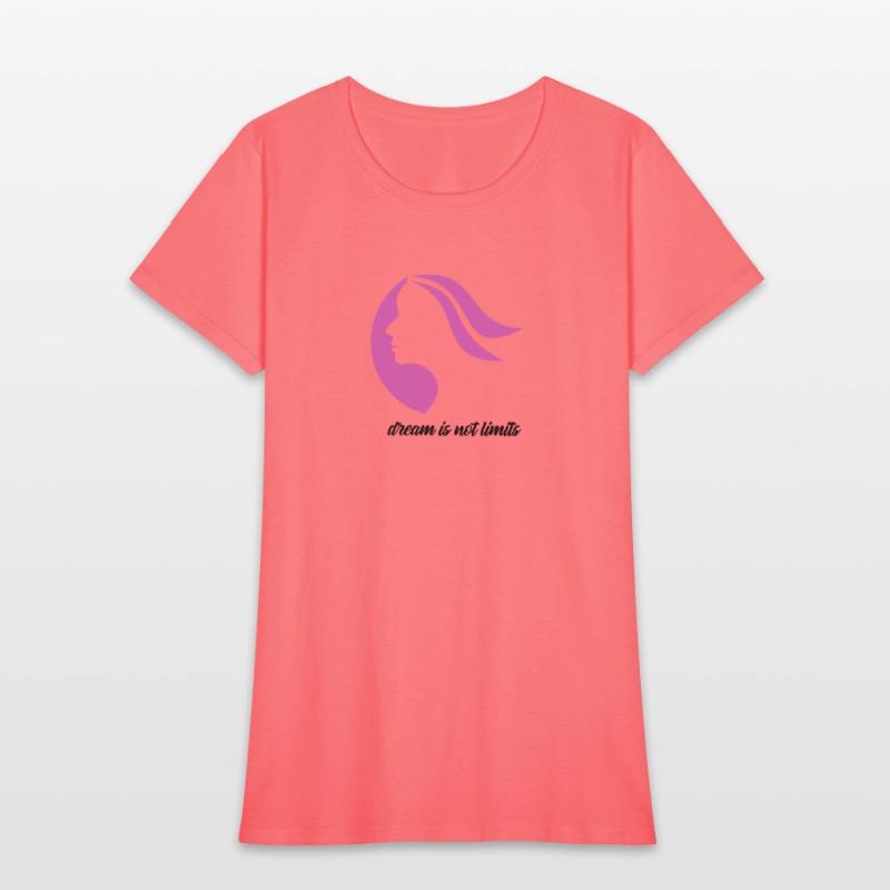 Hair beauty women logo design in T shirt