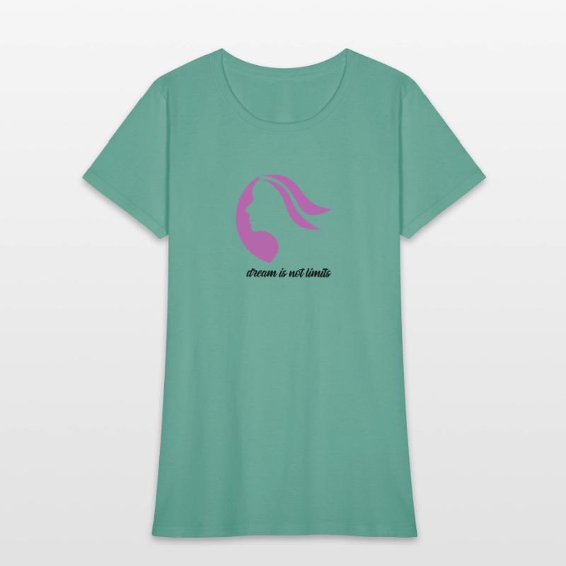 Hair beauty women logo design in T shirt