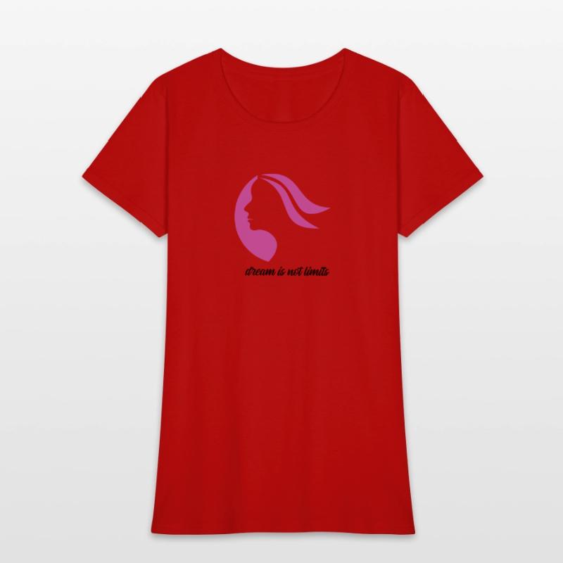 Hair beauty women logo design in T shirt
