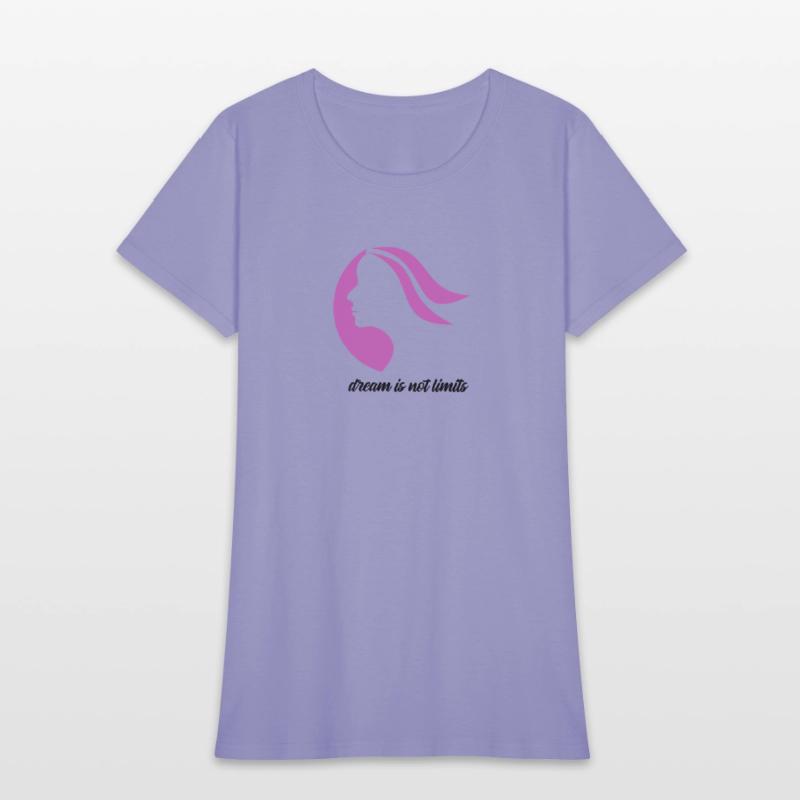 Hair beauty women logo design in T shirt