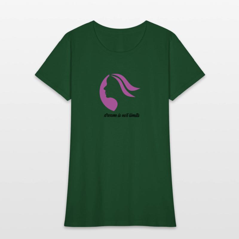 Hair beauty women logo design in T shirt