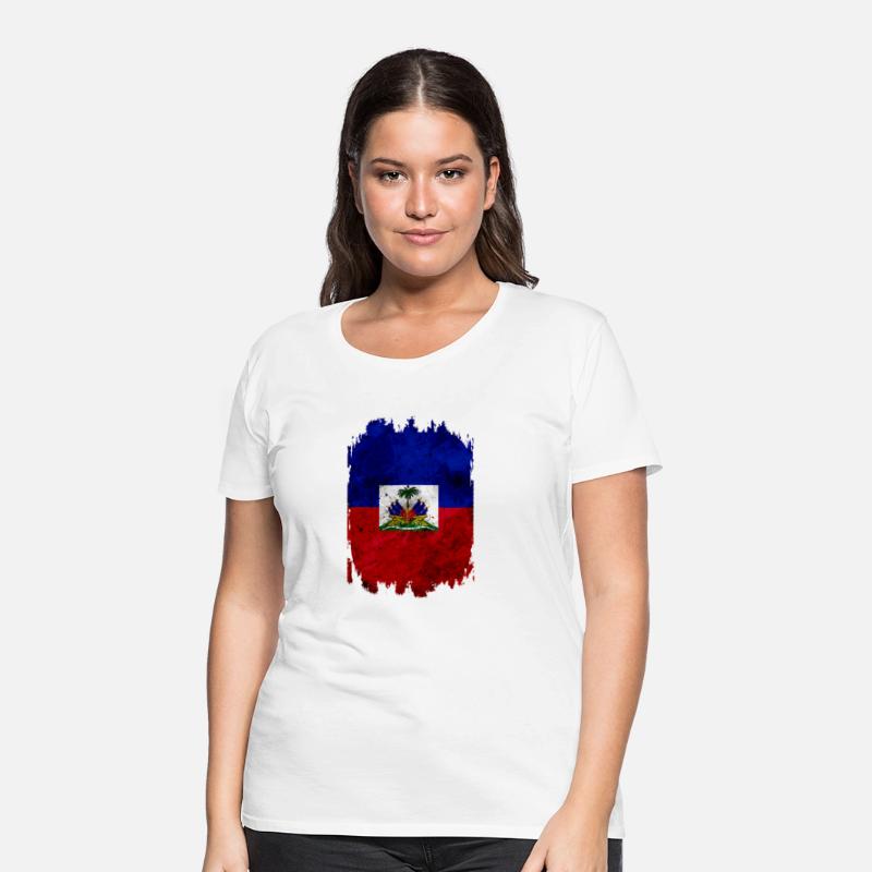 Haitian Flag Nou La Distressed Zoe Pound Haiti