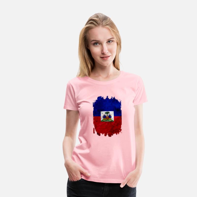 Haitian Flag Nou La Distressed Zoe Pound Haiti