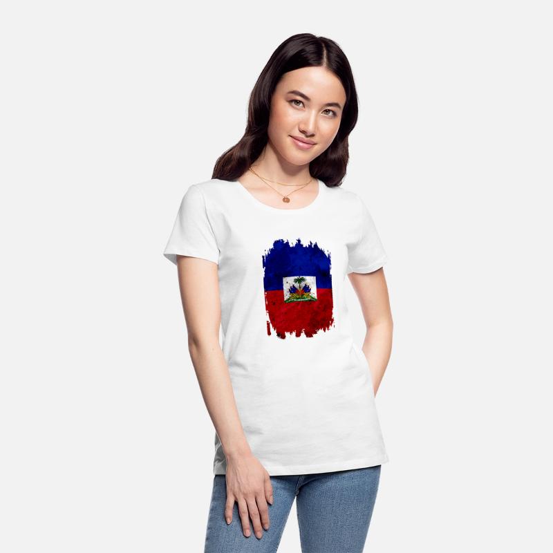 Haitian Flag Nou La Distressed Zoe Pound Haiti