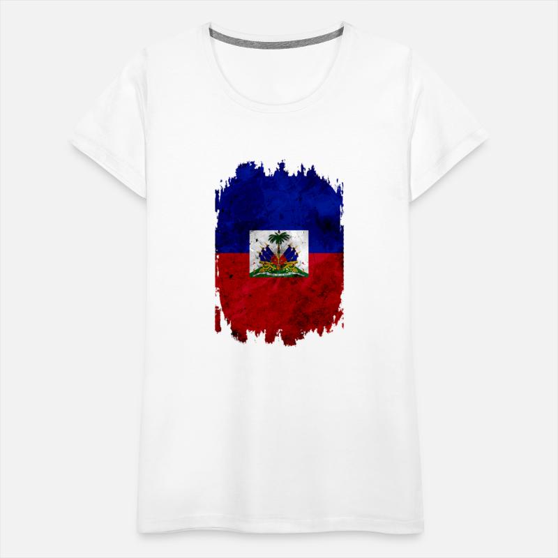 Haitian Flag Nou La Distressed Zoe Pound Haiti