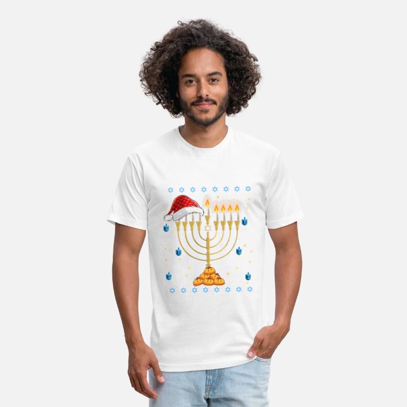 Happy Chrismukkah Funny Jewish Hanukkah Jew Family