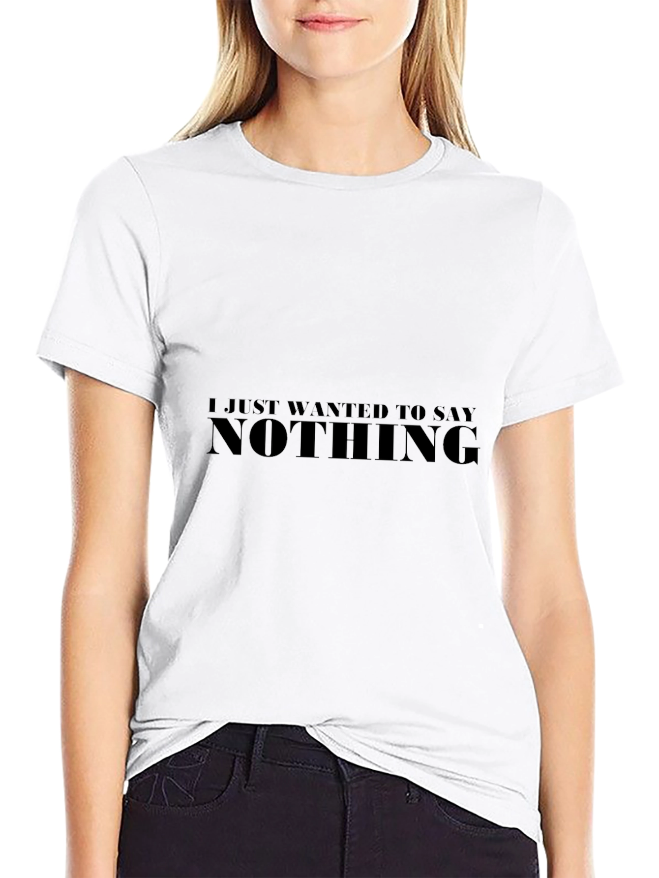 Nothing To Say Graphic Tee