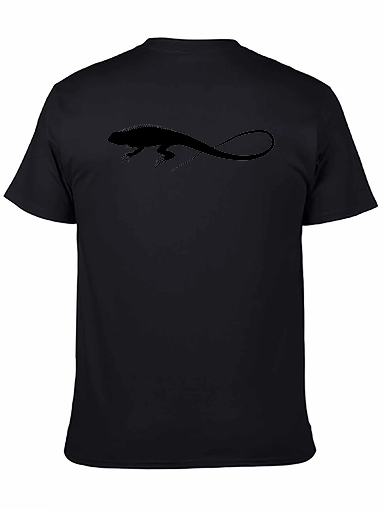 Iguana Silhouette Tee - Cool Reptile Graphic T-Shirt
