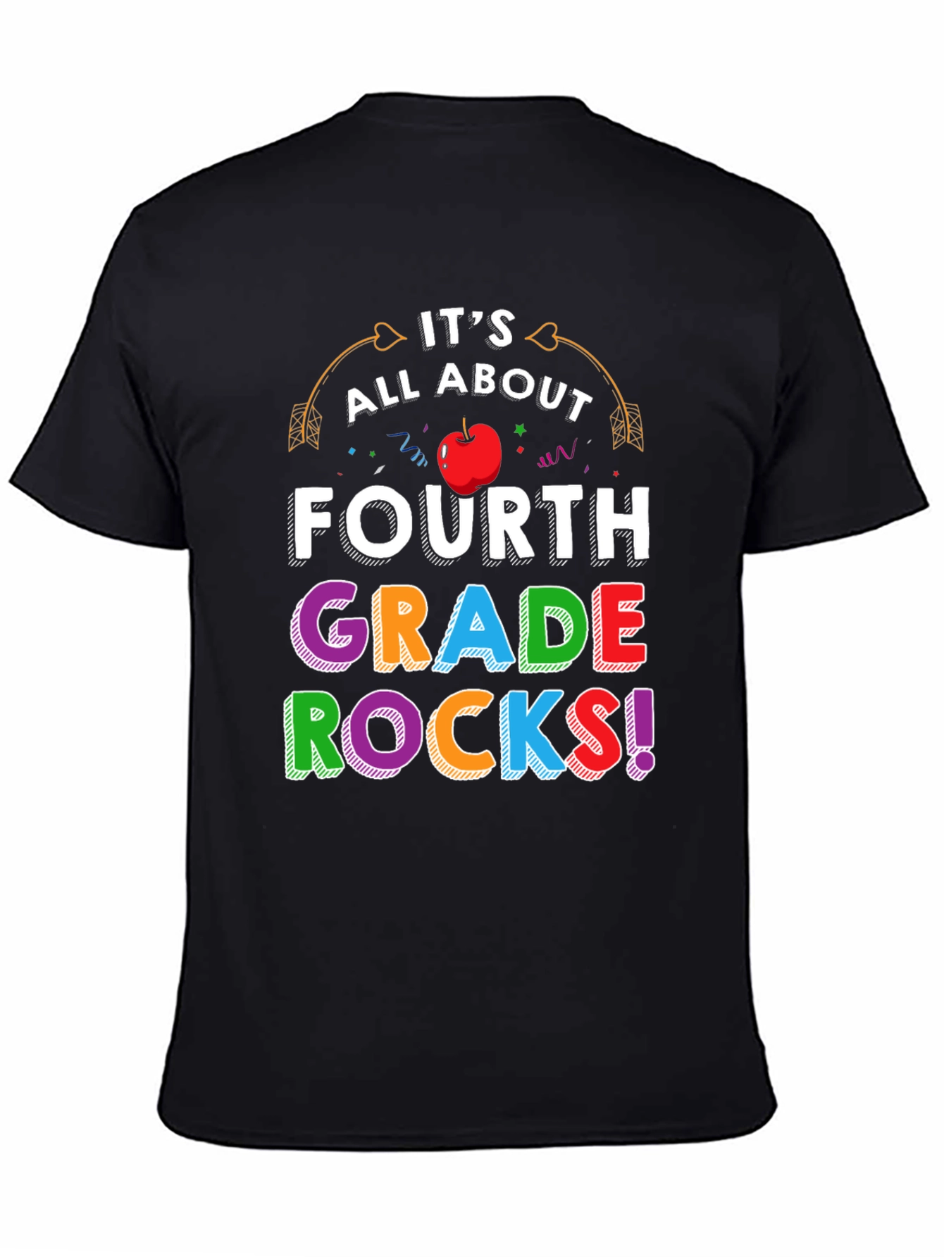 Fourth Grade Rocks T-Shirt Back to School