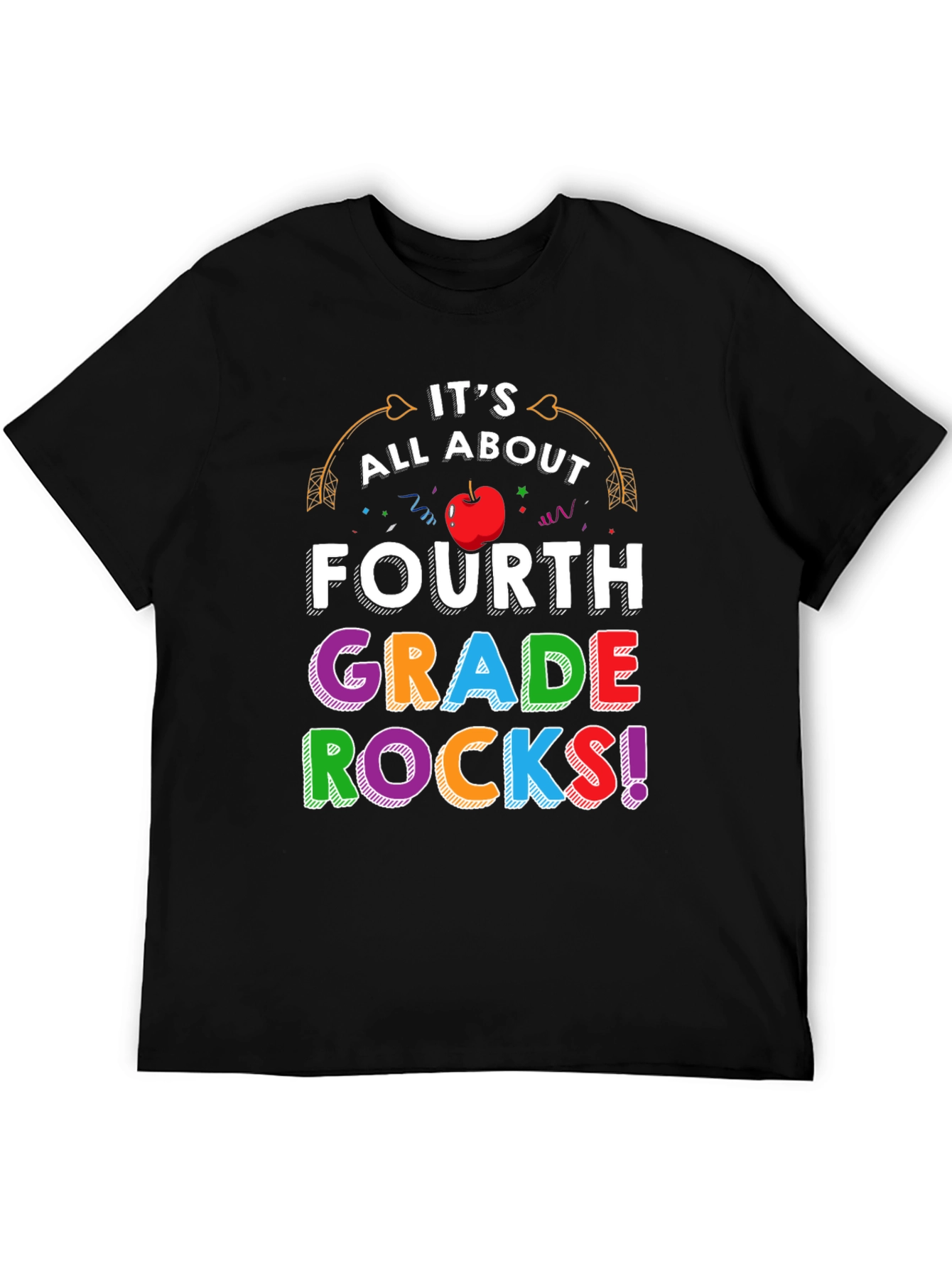 Fourth Grade Rocks T-Shirt Back to School