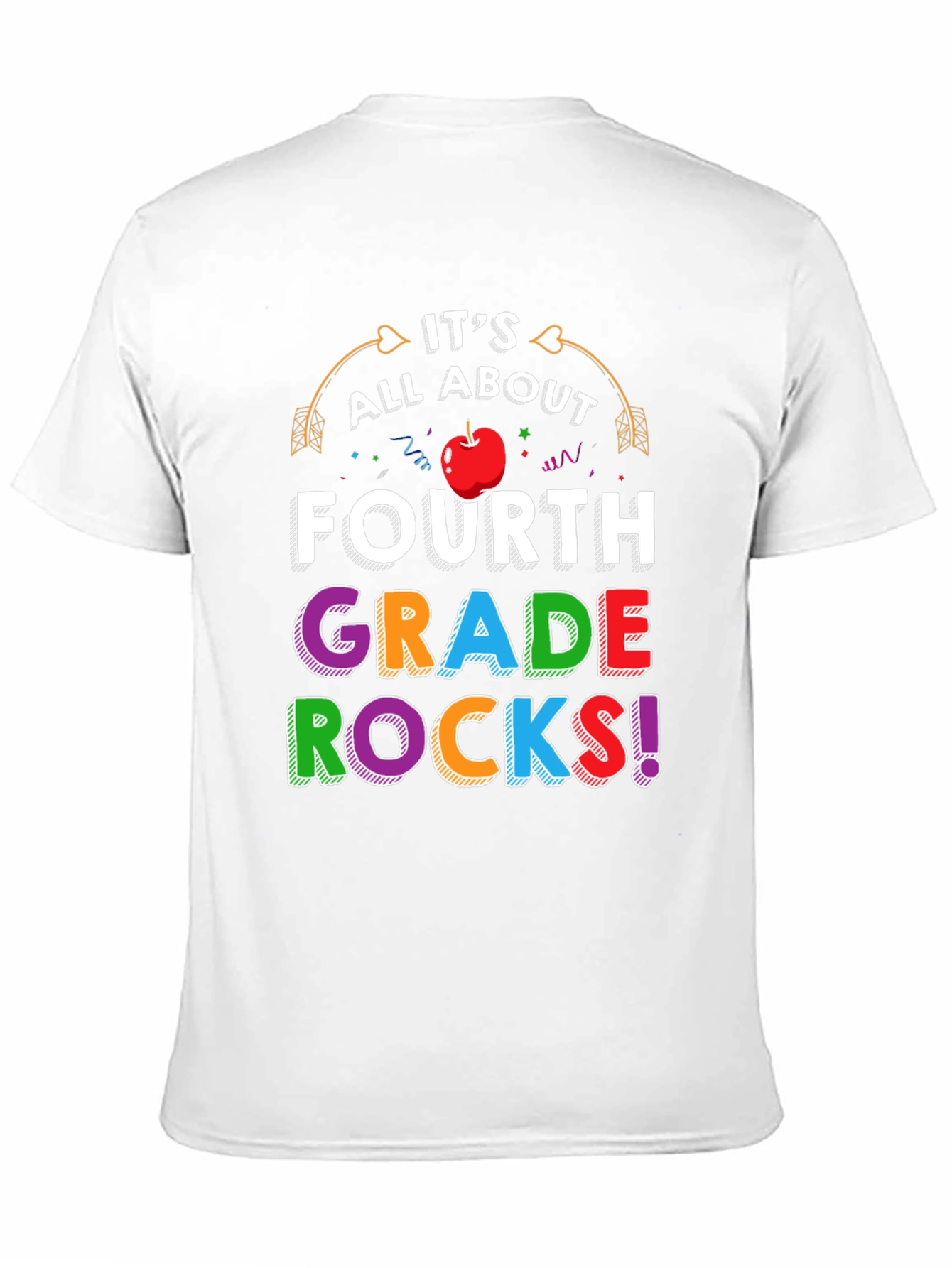 Fourth Grade Rocks T-Shirt Back to School