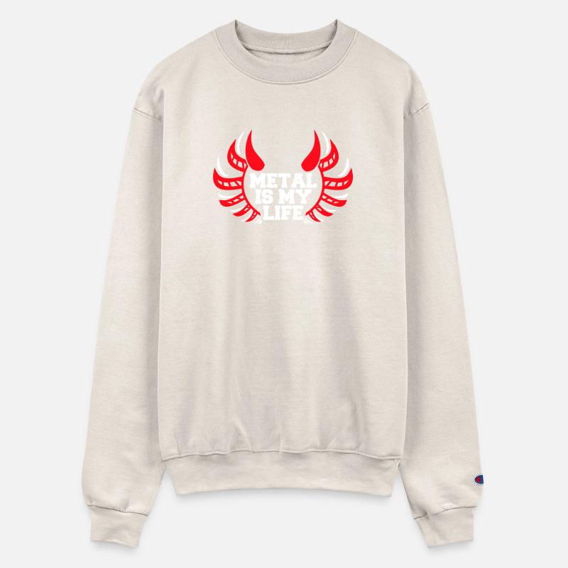 Heavy Metal Is My Life Hard Rock Music Text Quote