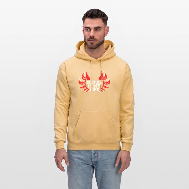 Heavy Metal Is My Life Hard Rock Music Text Quote